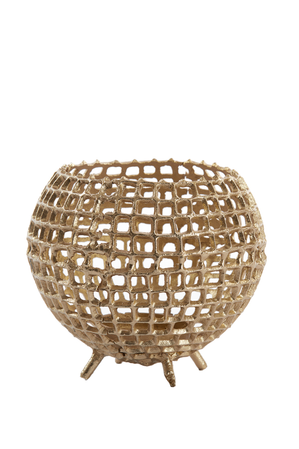 Teelicht PURCINA in antik gold