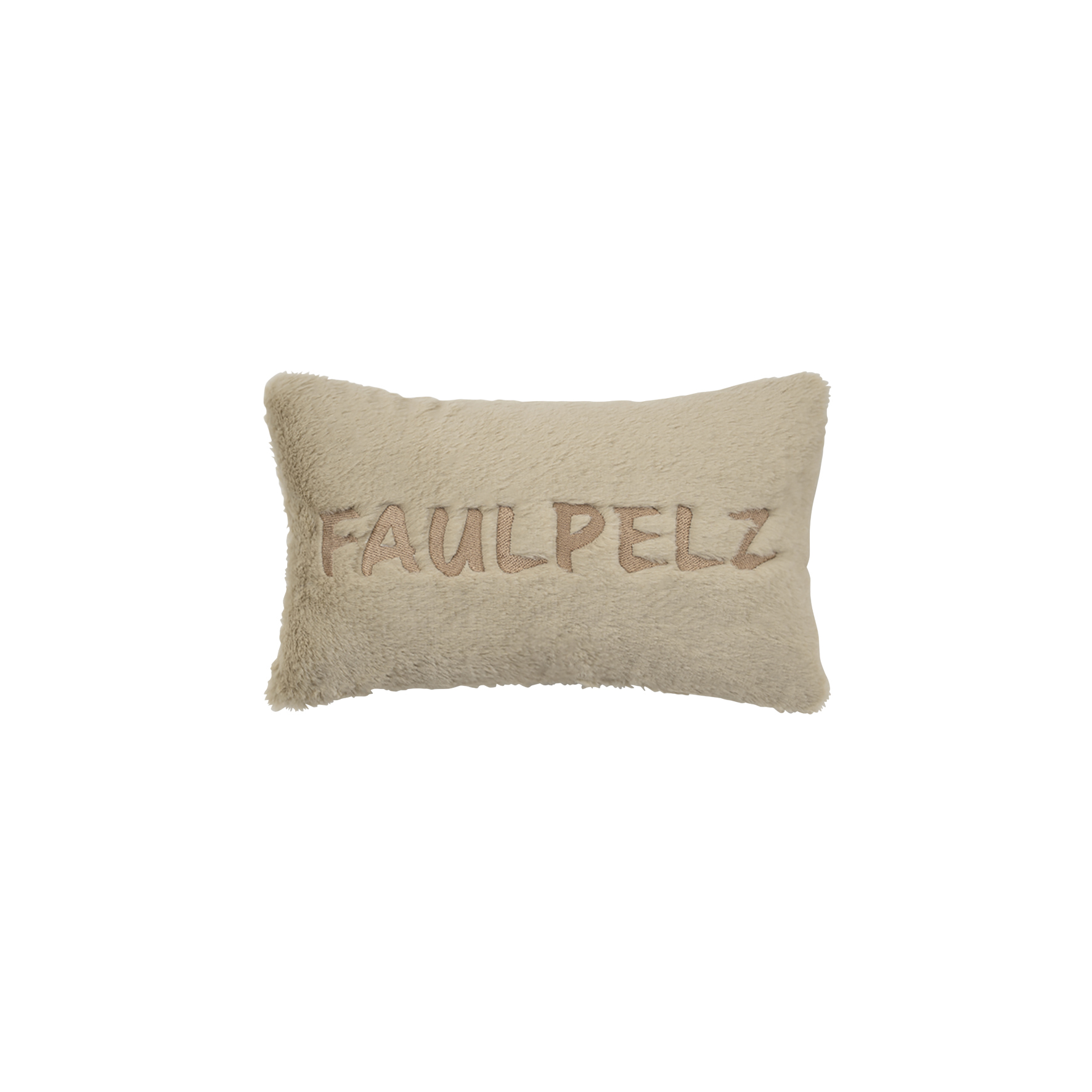 Pad Kissen PETITE ca. 18x32cm in Farbe faulpelz-sand Pad Kissen PETITE ca. 18x32cm in Farbe faulpelz-sand, Kissen, Samt, Beige, Flachkissen, Pusteflecht