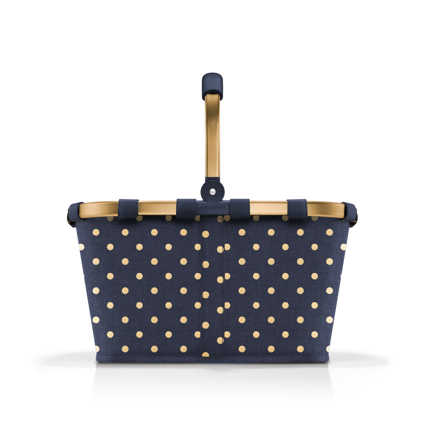 Reisenthel CARRYBAG in Farbe frame metallic dots blue