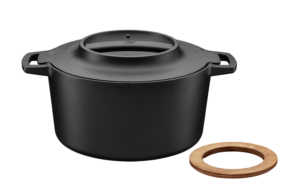 Fiskars Topf NORDEN 4Ltr. aus Gusseisen