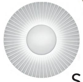 B-Leuchten Wandleuchte SHELLY in weiß, Untertasse, Porzellan, Töpferei, Mahlzeit, Festplatte, Untertasse, Porzellan, Töpferei, Mahlzeit, Festplatte