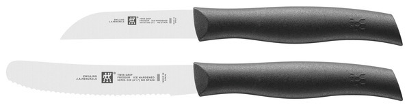 Zwilling Messerset TWIN GRIP 2-teilig in Farbe Schwarz Zwilling Messerset TWIN GRIP 2-teilig in Farbe Schwarz