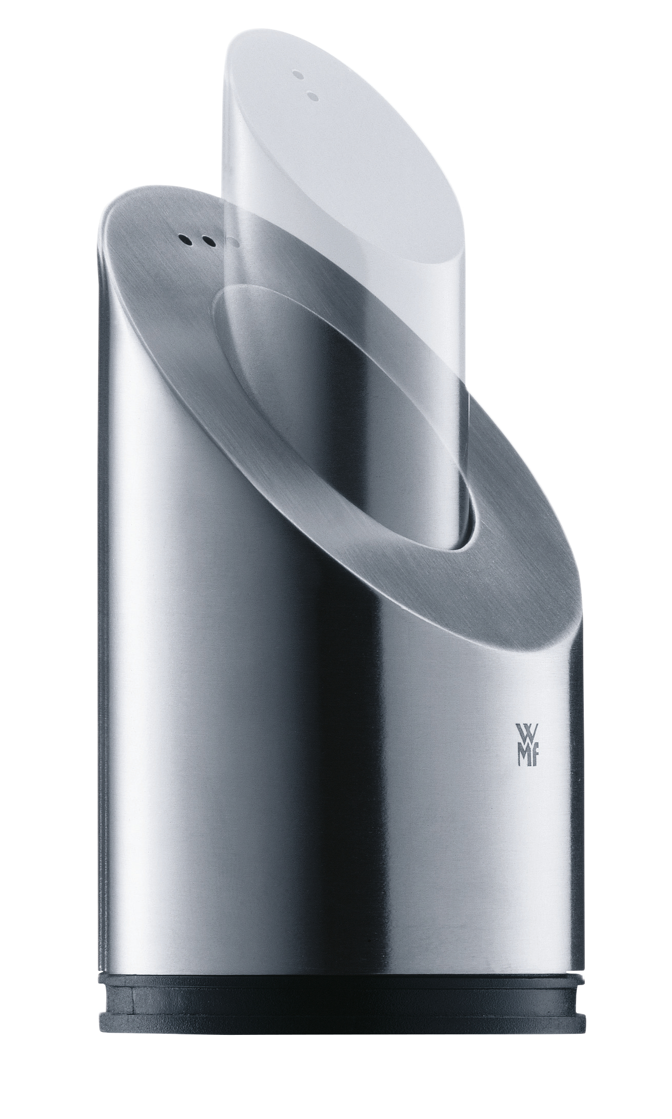 WMF Basic Salz- und Pfefferstreuer-Set in gebürstetem Edelstahl