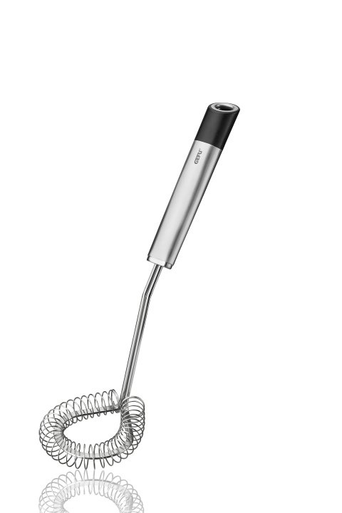GEFU Spiralbesen PRIMELINE schwarz/silber