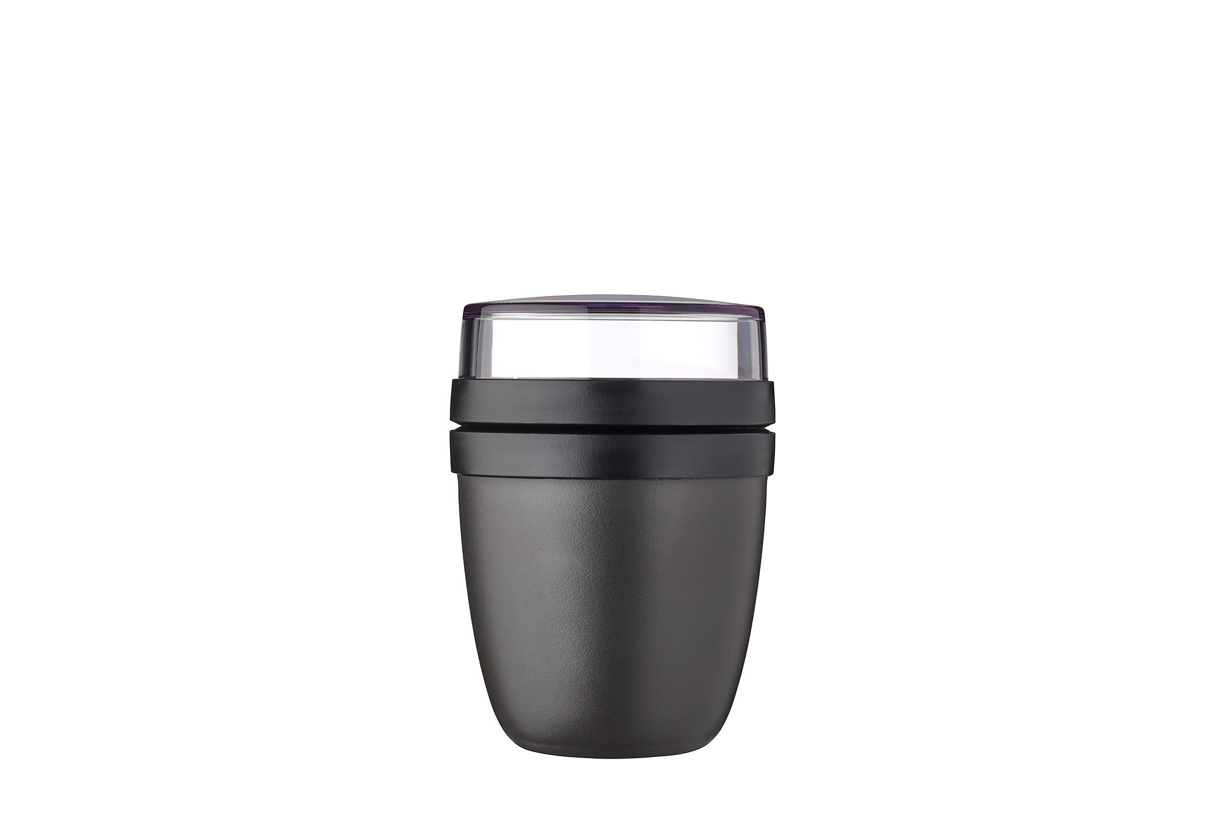 Mepal Lunchpot Ellipse Mini 300 ml + 120 ml in Farbe Nordic Black