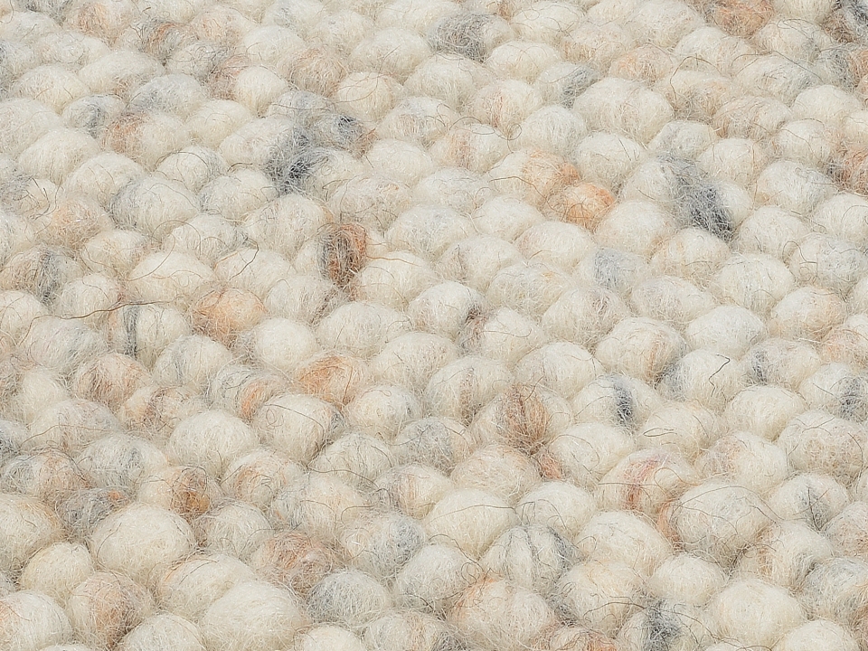 OCI Handwebteppich WIESENBRISE ca. 70x140 cm in Farbe beige
