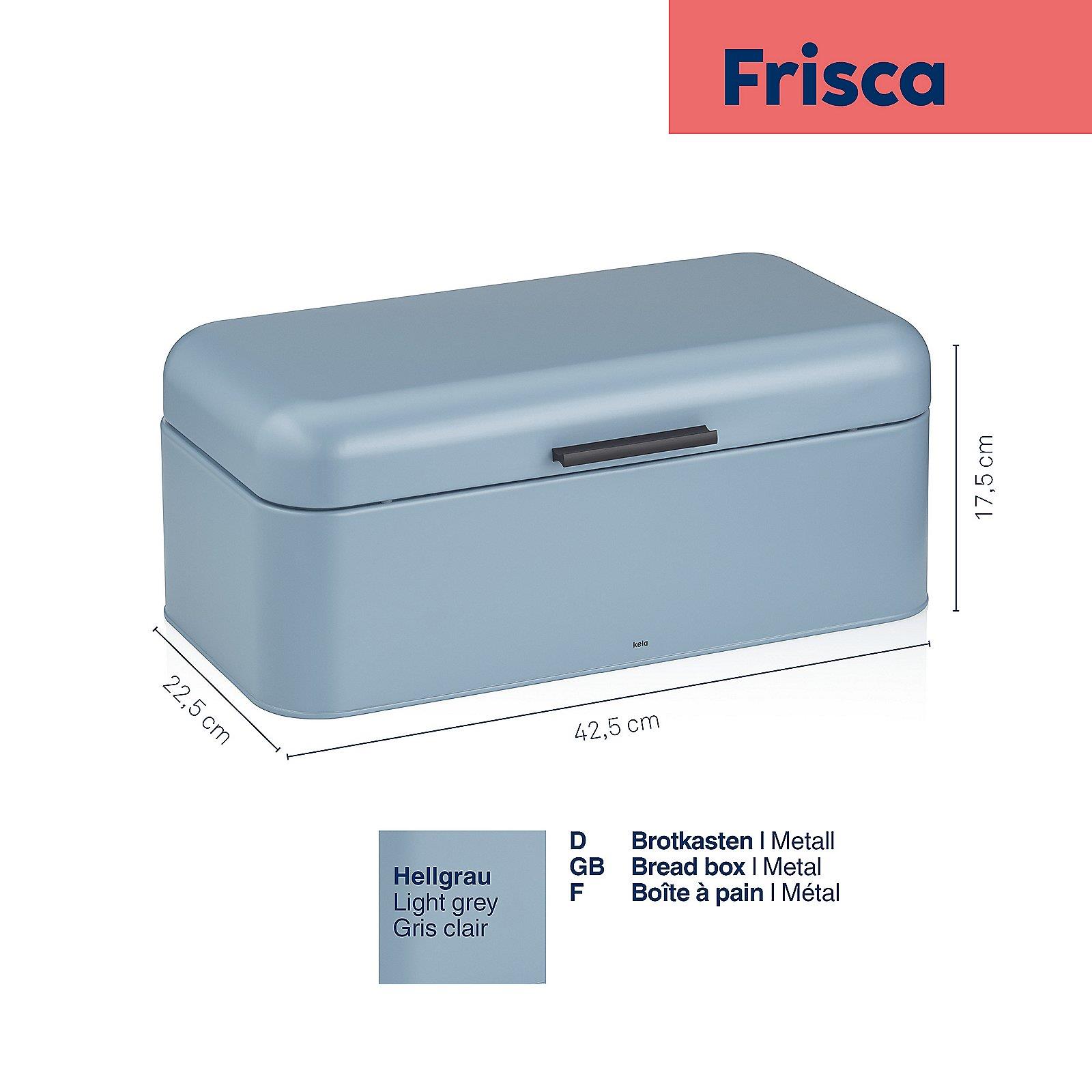 Kela Brotkasten FRISCA in Farbe Rauchblau