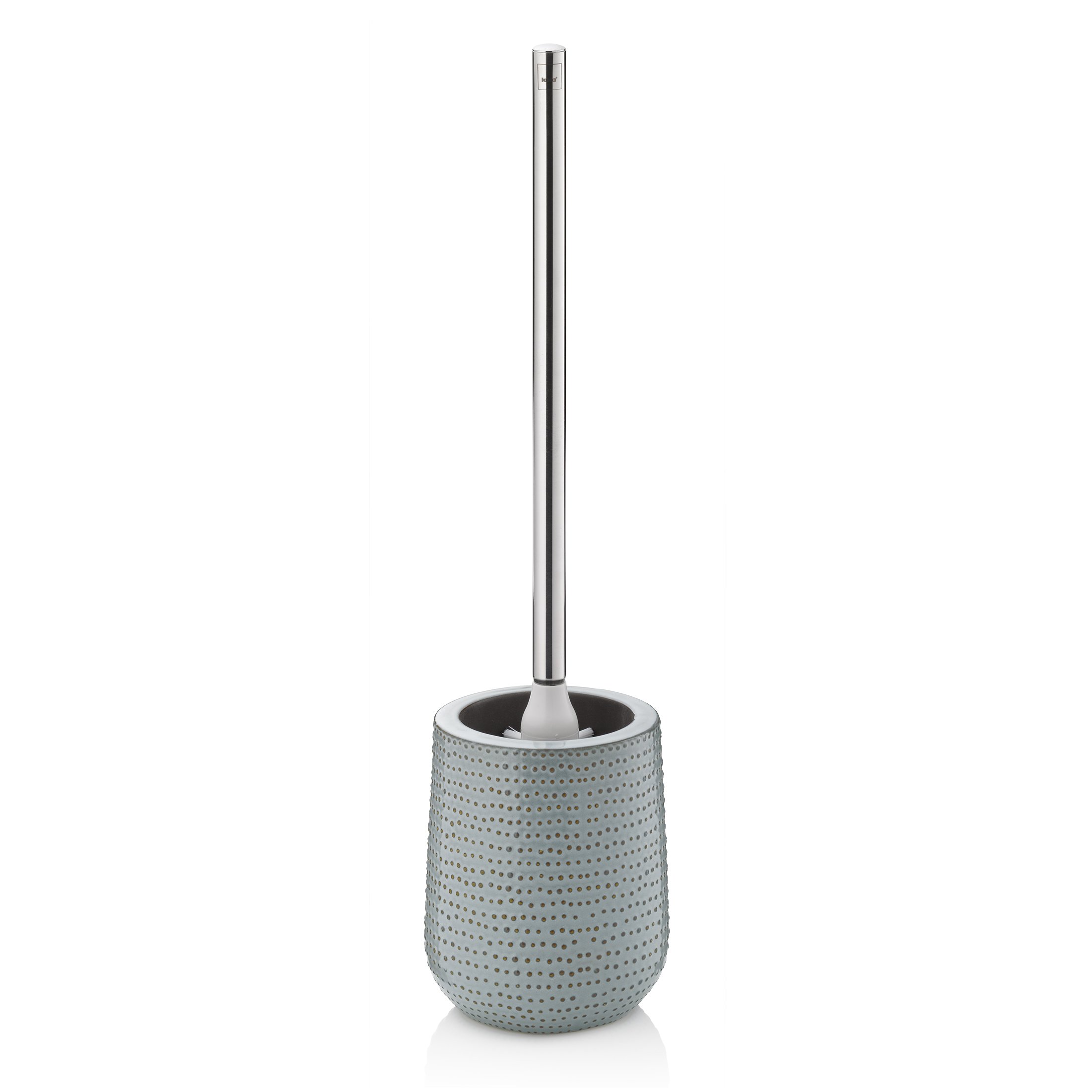 Keck & Lang WC-Garnitur Dots in Graubraun