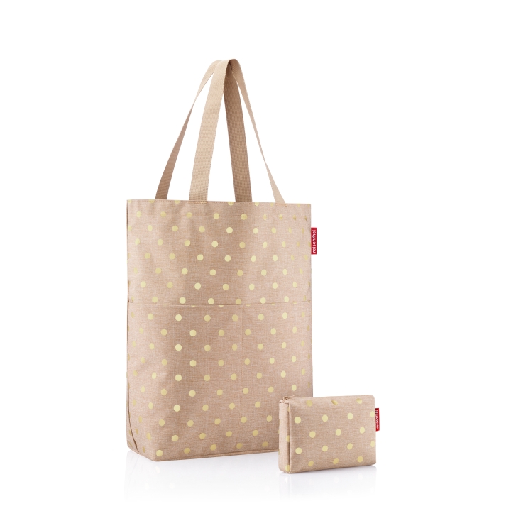 Reisenthel CITYSHOPPER 2 SET #1 in Farbe metallic dots coffee cityshopper 2 set 1 metallic