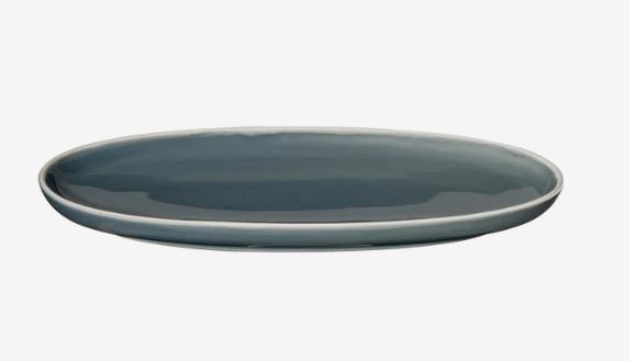 ASA Selection Aperitifteller SEMANA ca. B10 H2,2 T20 cm in sepia, Gericht, Mahlzeit, Servierplatte, Porzellan, Töpferei