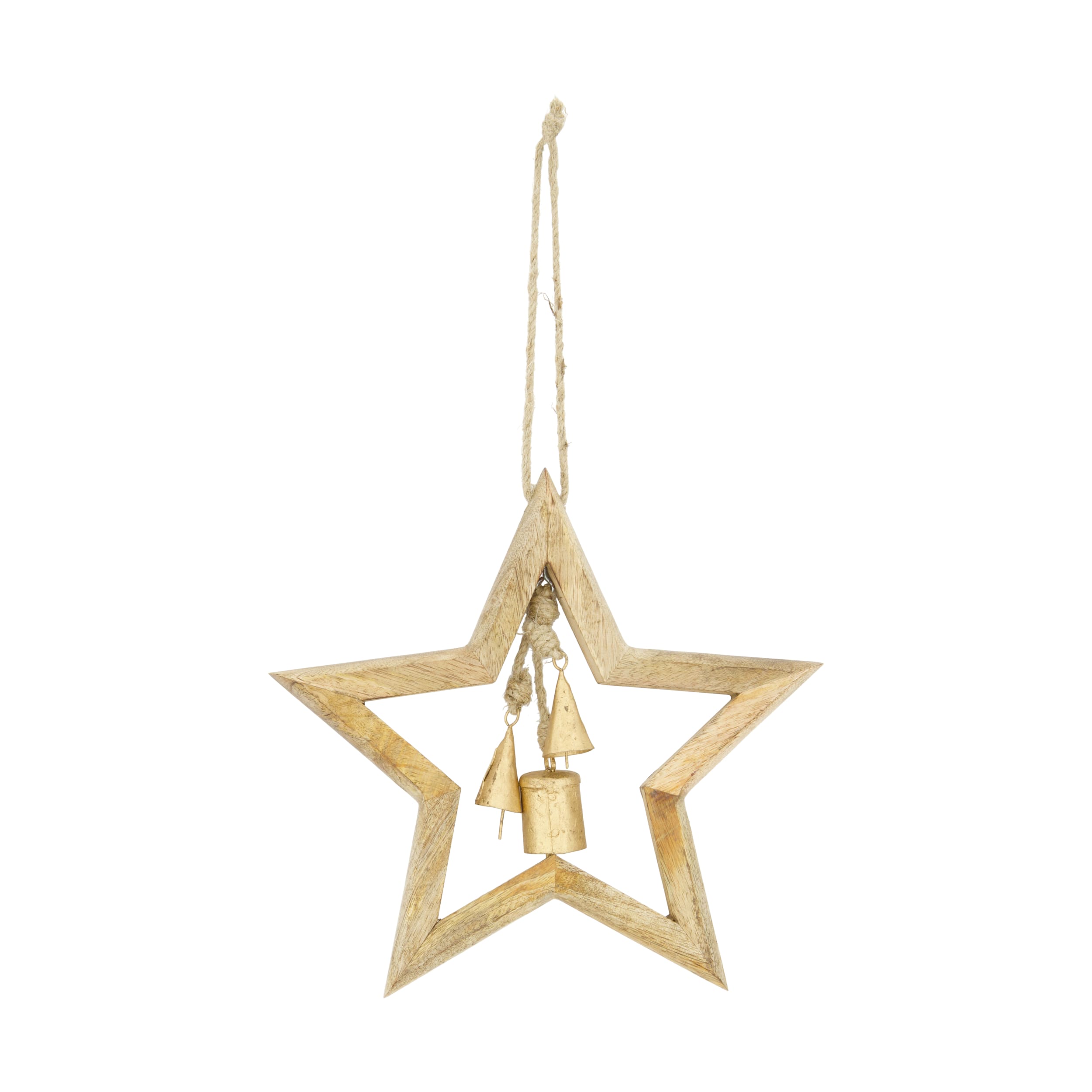 Dijk Natural Collections Hanger in Farbe natural, gold, Sternsymbol, Symbol, Kronleuchter, Lampe