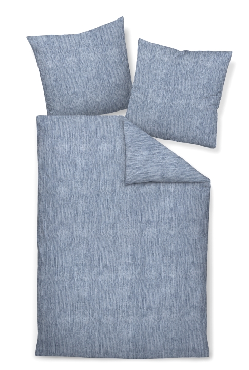 Janine Design Bettwäsche CORTINA ca. 155x220cm in Farbe blau