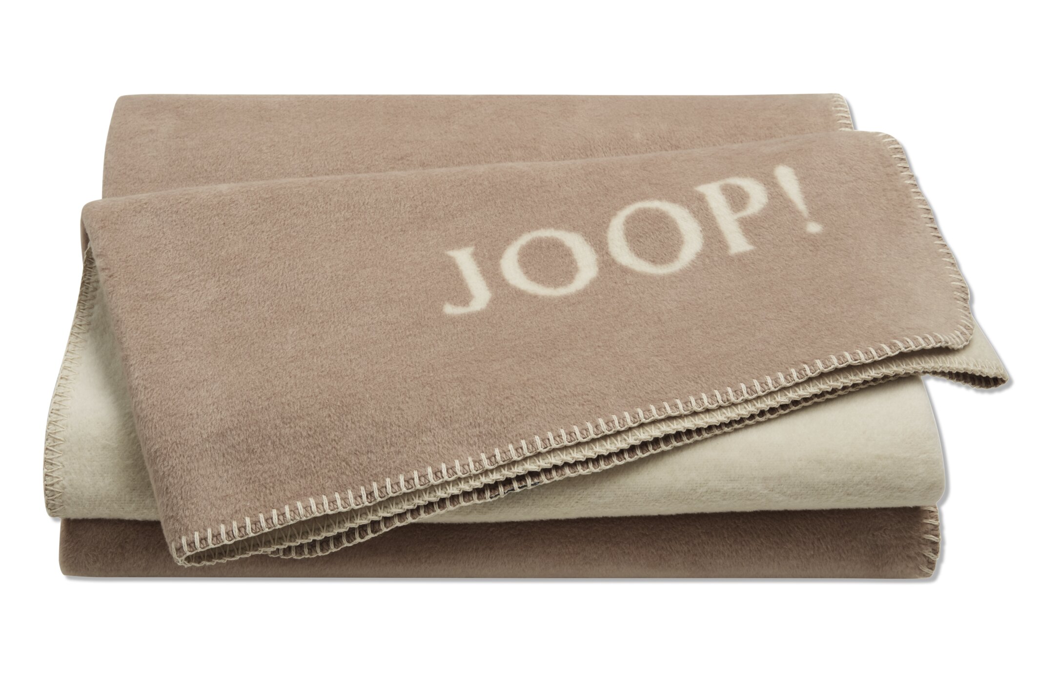 JOOP! Decke UDF ca. 150x200cm in Farbe Nude-Pergament