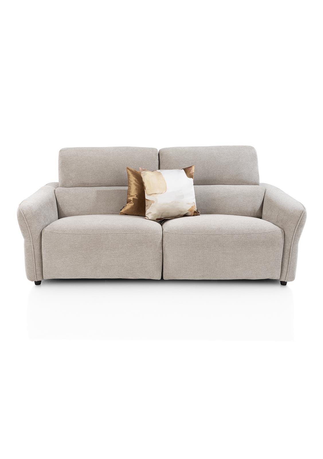 Henders & Hazel 3-Sitzer ANGLET 56410-001, Sofa, Zweisitzer, Beige, Stoff, Kissen
