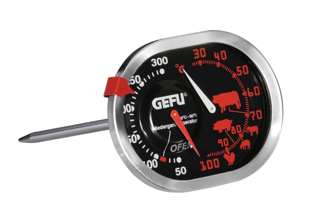 GEFU Braten- und Ofenthermometer MESSIMO in Farbe schwarz/silber GEFU Braten- und Ofenthermometer Messimo schwarz/silber