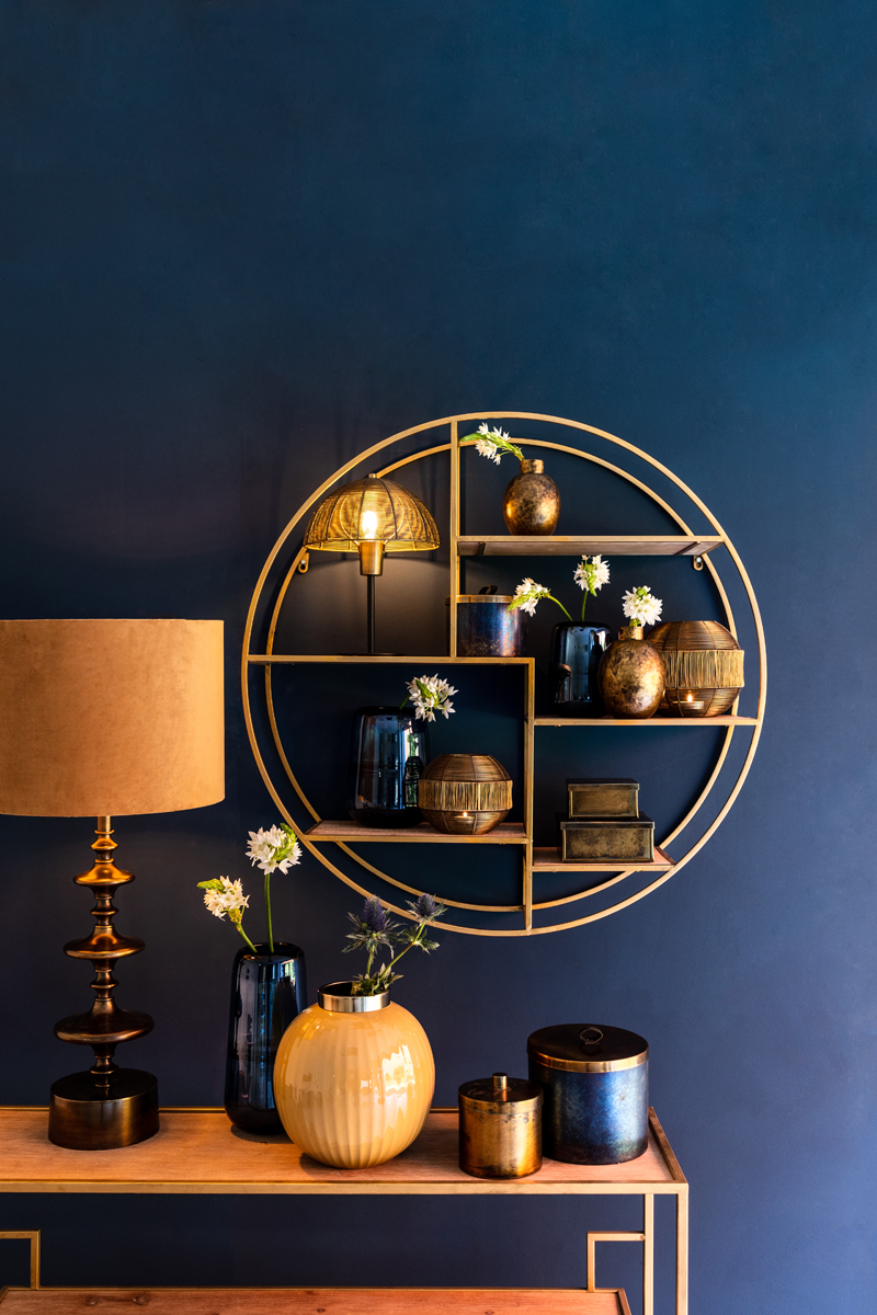 Light & Living Windlicht PILKA 17x14cm in antik bronze
