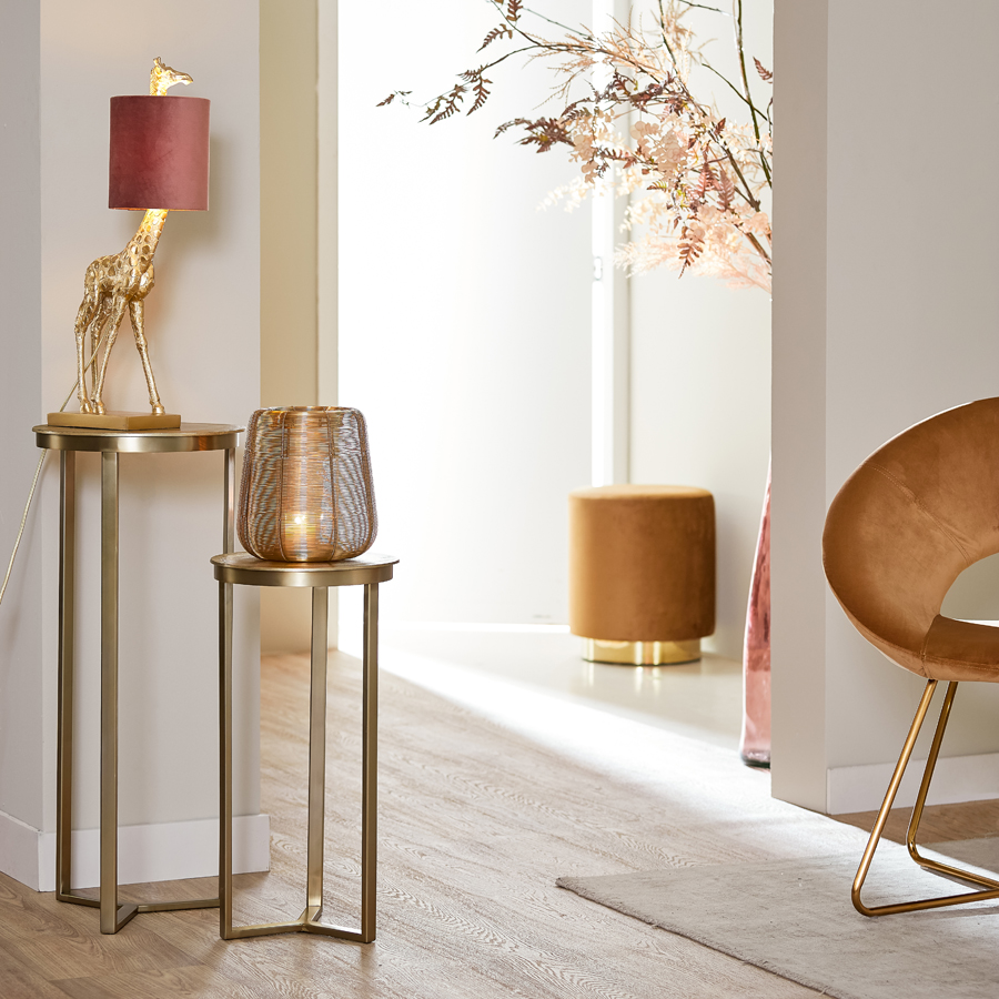 Light & Living Windlicht ADETA 28x29cm in gold