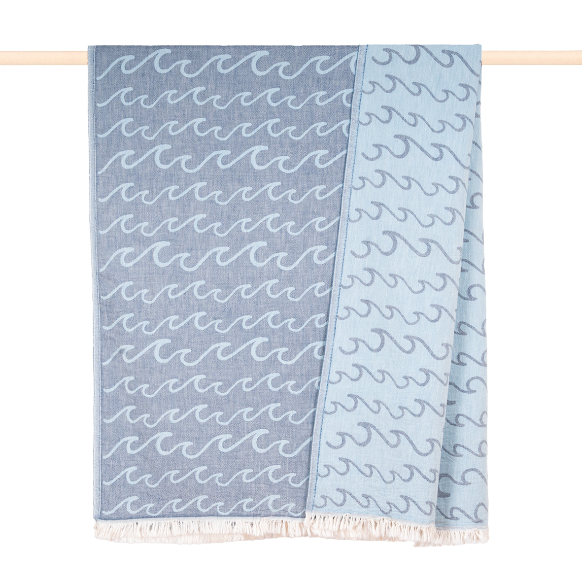 Pad Badetuch BEACH ca. 100x180cm in Farbe blue Pad Badetuch BEACH ca. 100x180cm in Farbe blue, tuch, badetuch, tuchset, gewebt, fransen