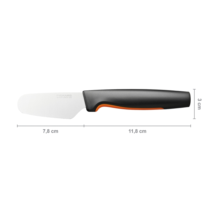 Fiskars Buttermesser FUNCTIONAL FORM 26cm in Farbe Black/Orange