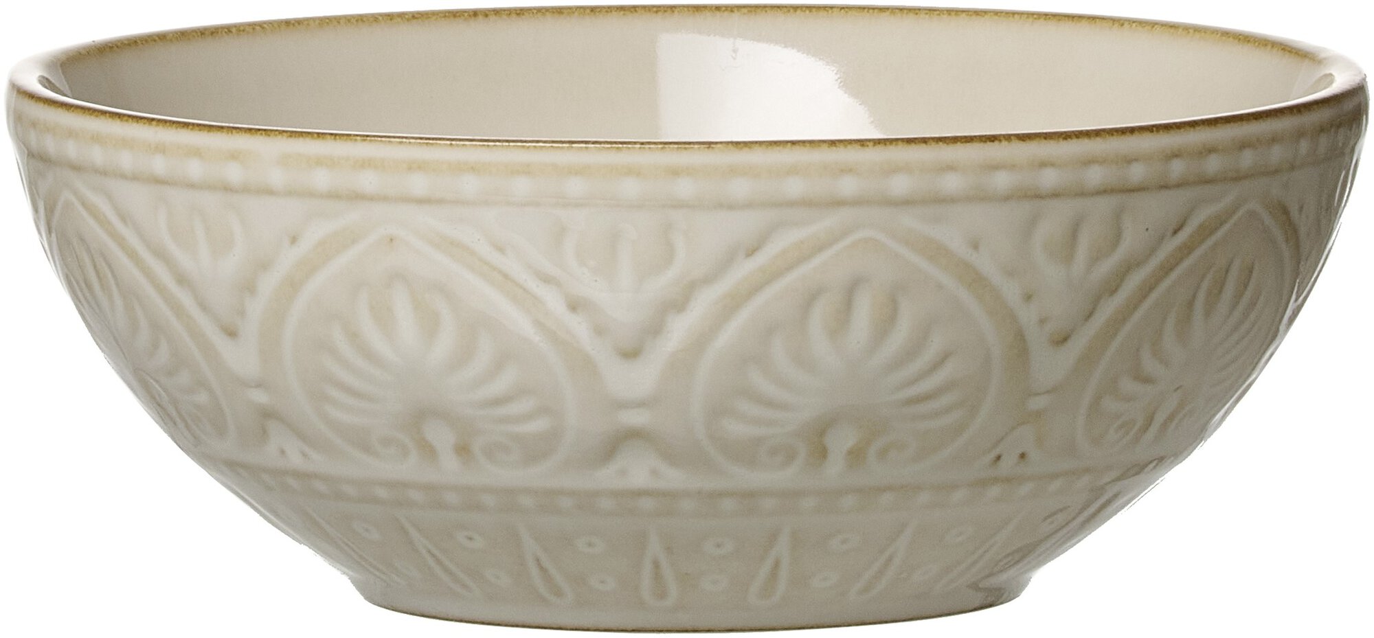 Ritzenhoff & Breker Schale OMARA 15,5cm aus Steingut beige