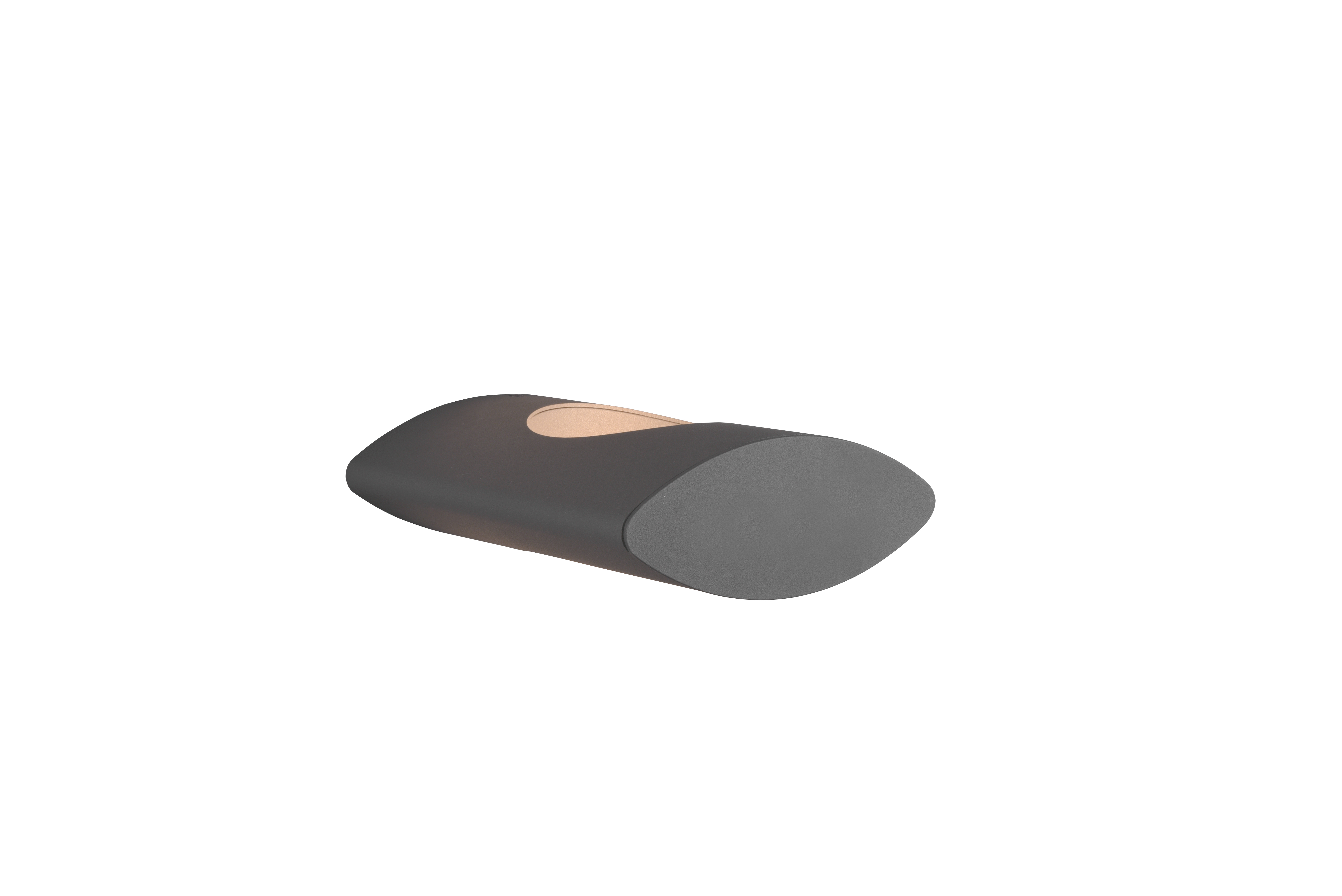 Trio LED-Wandleuchte KATUN 1-flammig in Farbe anthrazit Trio LED-Wandleuchte KATUN in anthrazit