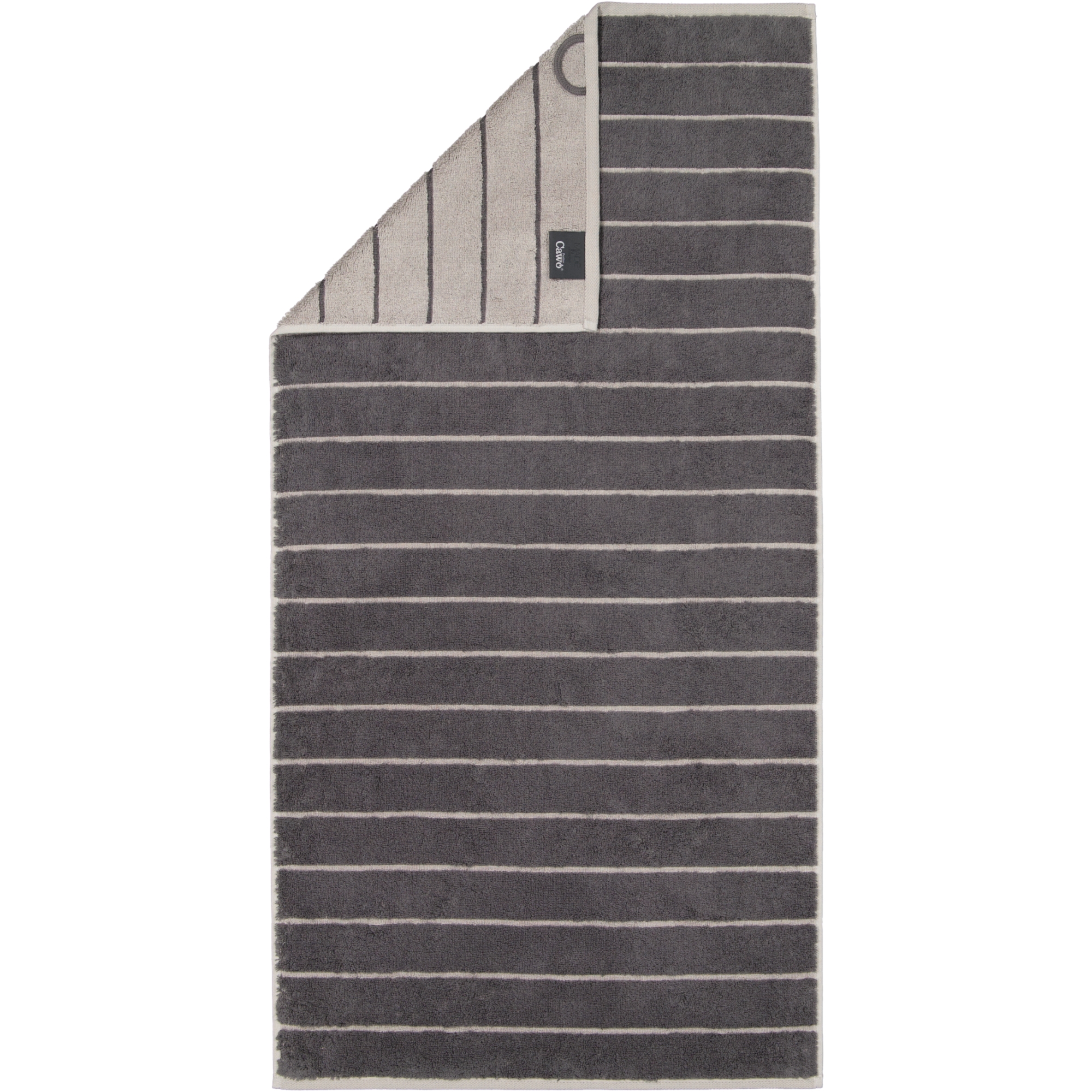 Cawö Handtuch Balance ca. 50x100cm BALANDE 50x100 in anthrazit 73