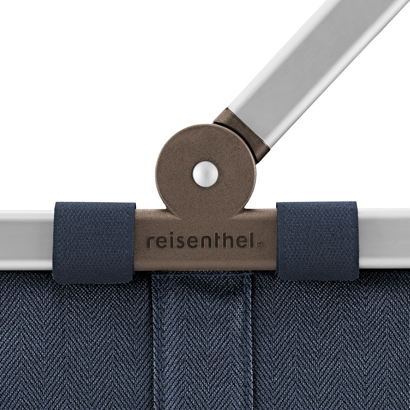 Reisenthel CARRYBAG in Farbe herringbone dark blue