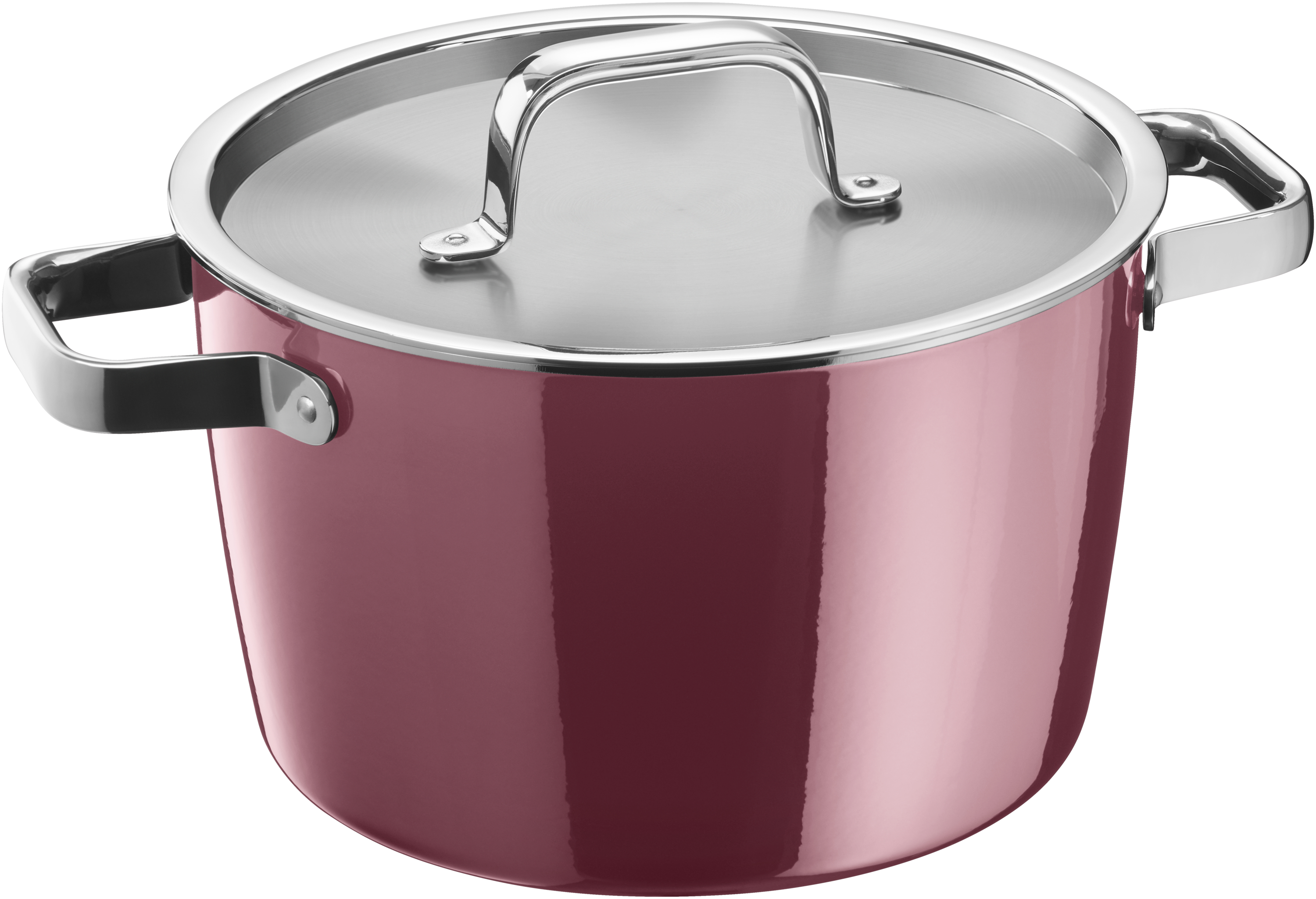 WMF Fusiontec Aromatic Fleischtopf, 22 in rot