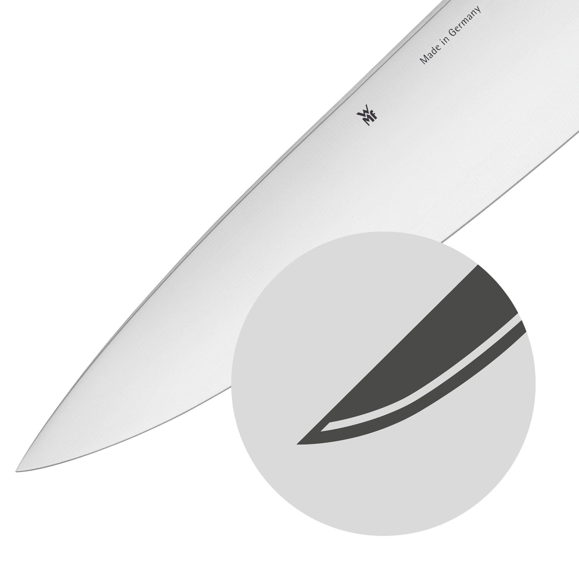 WMF Spitzenklasse Plus Fleischmesser in schwarz/Edelstahl
