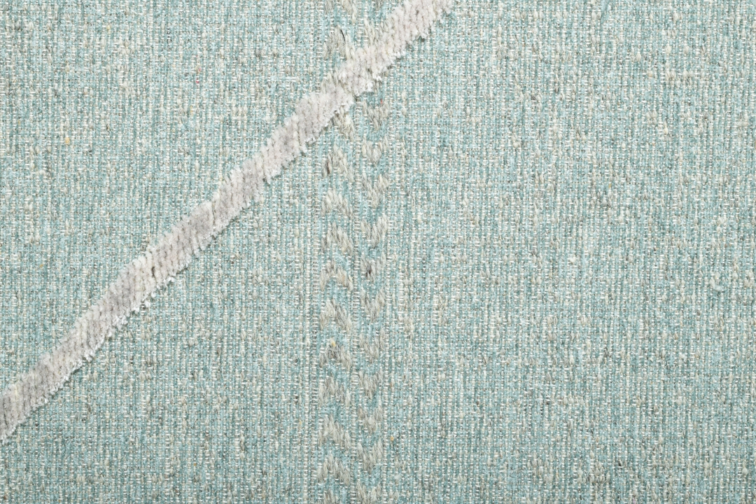 Theo Keller Webteppich Braderup ca. 120x170cm in Farbe Light Blue