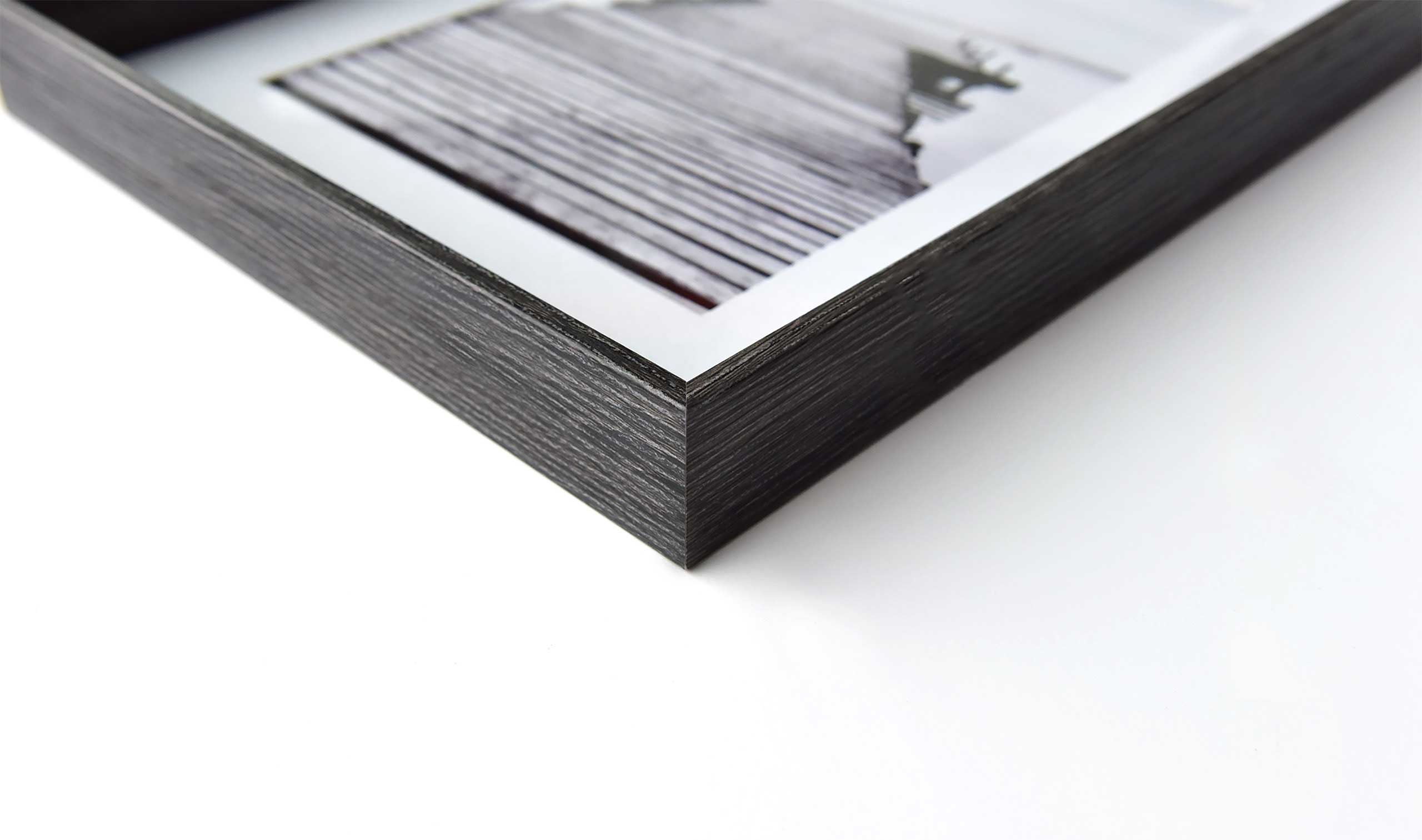 Accent by Nielsen Holz Bilderrahmen Linus ca. 20x20cm in Farbe Dark Grey