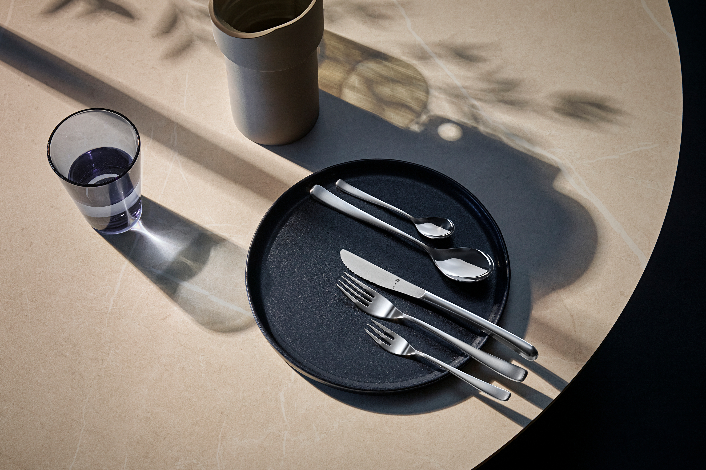 WMF Vision Besteck-Set, 66-teilig in Edelstahl matt