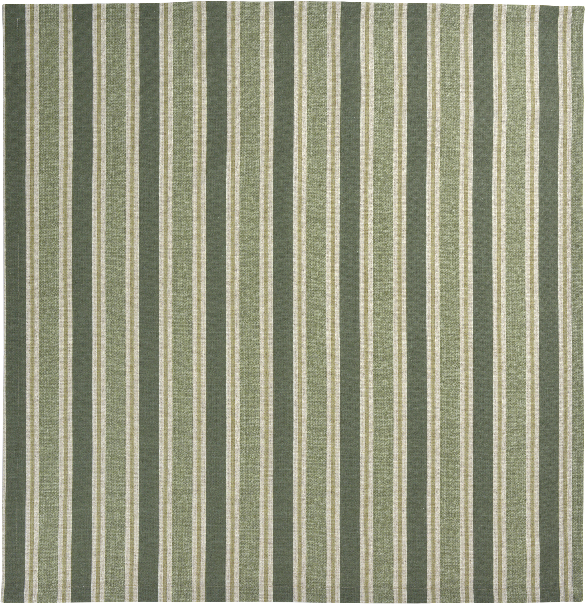 Sander Tischdecke ELYSIA ca. 85x85cm in Farbe sage, Tischdecke, Streifen, Grün, Leinenoptik, Küchentextilien