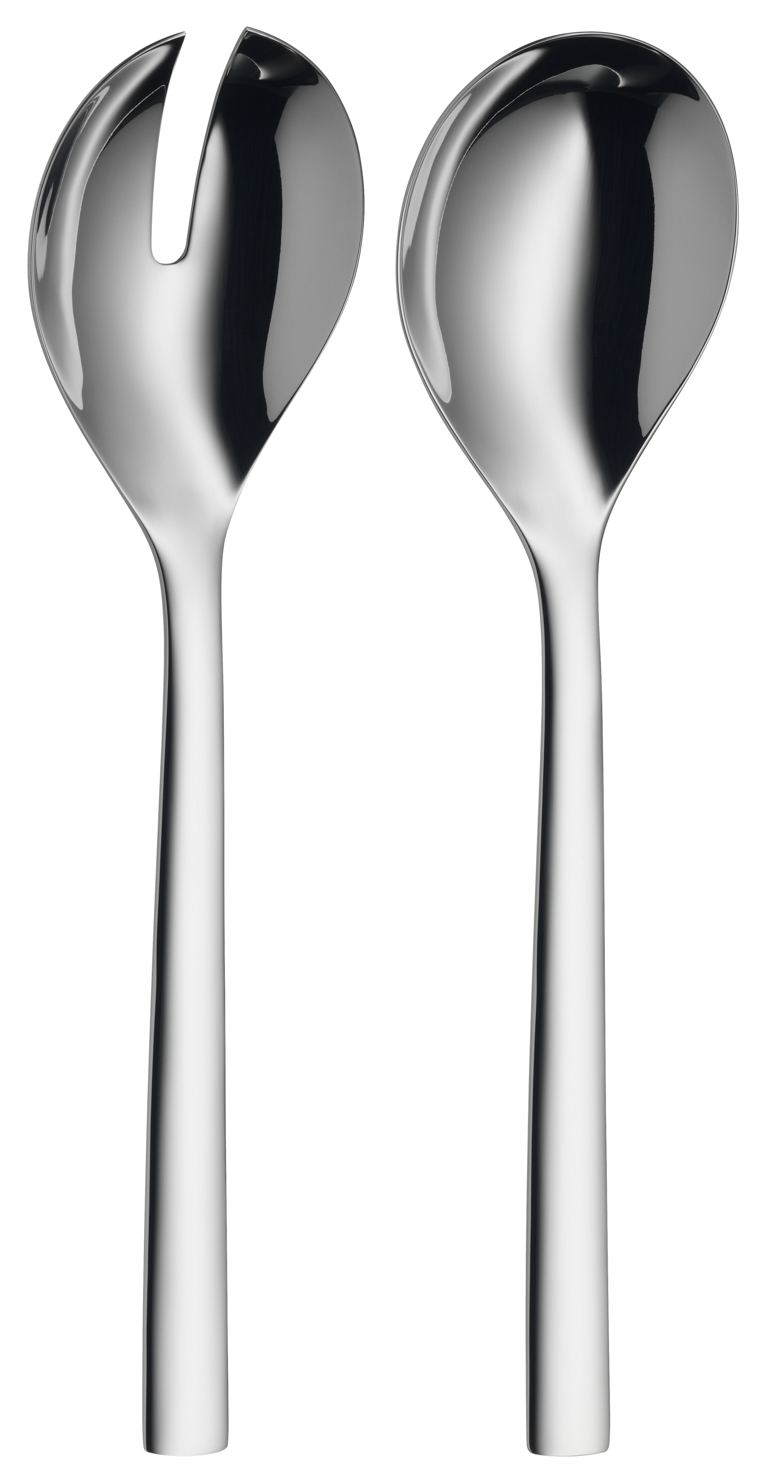 WMF Nuova Salatbesteck, 2-teilig, 25 cm in poliertem Edelstahl WMF Nuova Salatbesteck, 2-teilig, 25 cm in poliertem Edelstahl