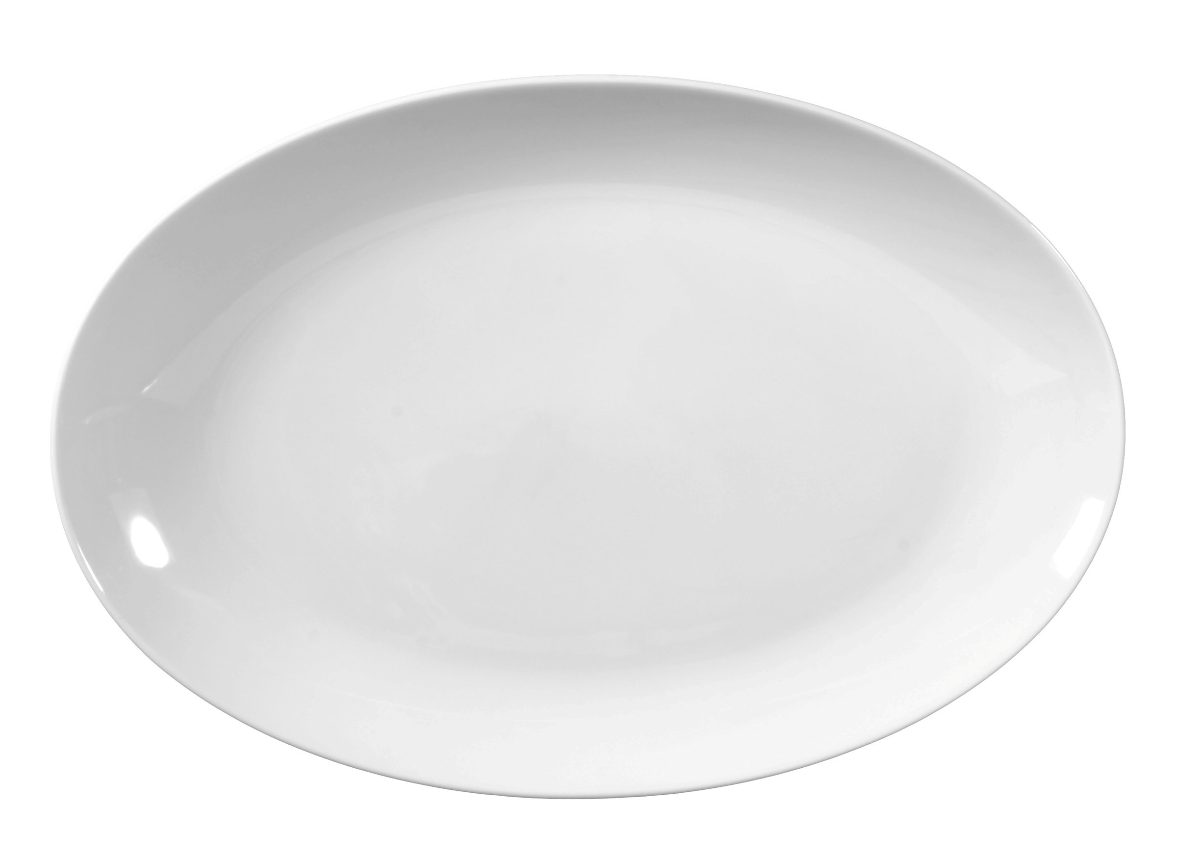 Seltmann Weiden Servierplatte oval 31x21 cm Rondo/Liane 7 weiß 
