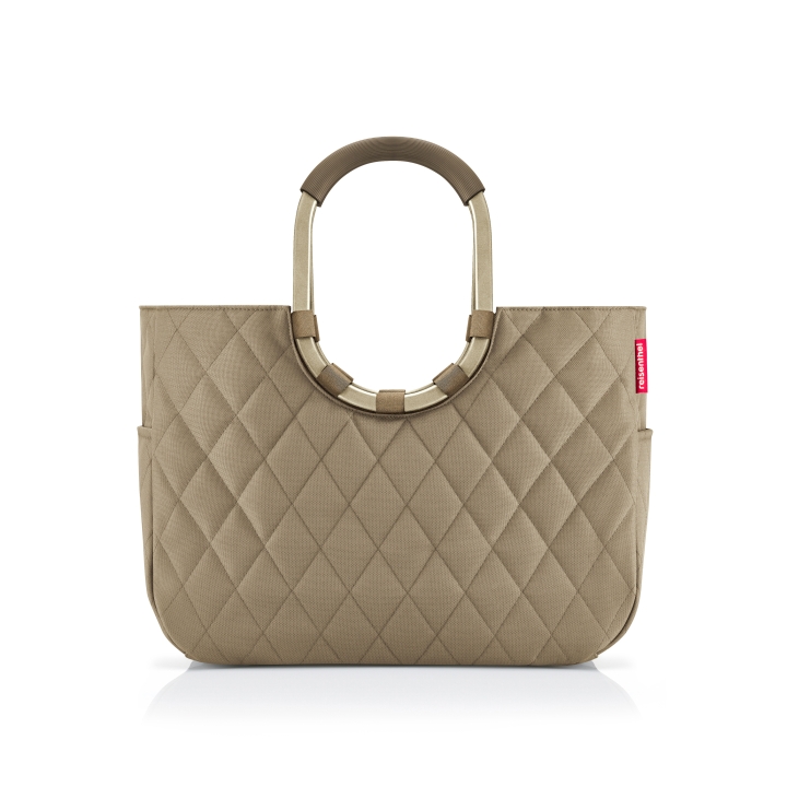 Reisenthel LOOPSHOPPER L in Farbe frame rhombus olive, Zubehor, Tasche, Handtasche, Geldbörse, Tragetasche