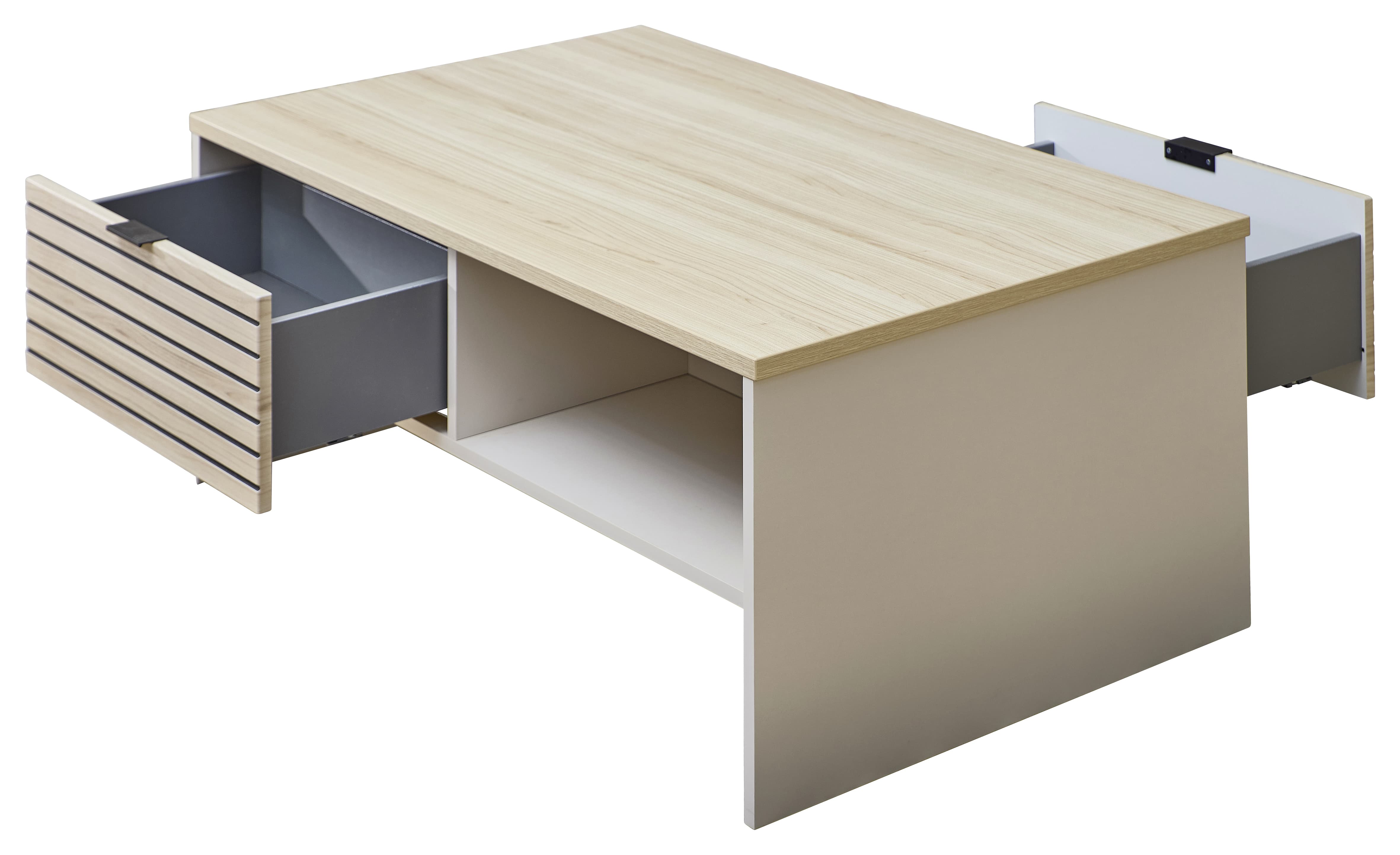 Innostyle Couchtisch INA in Kaschmir/Riva Eiche