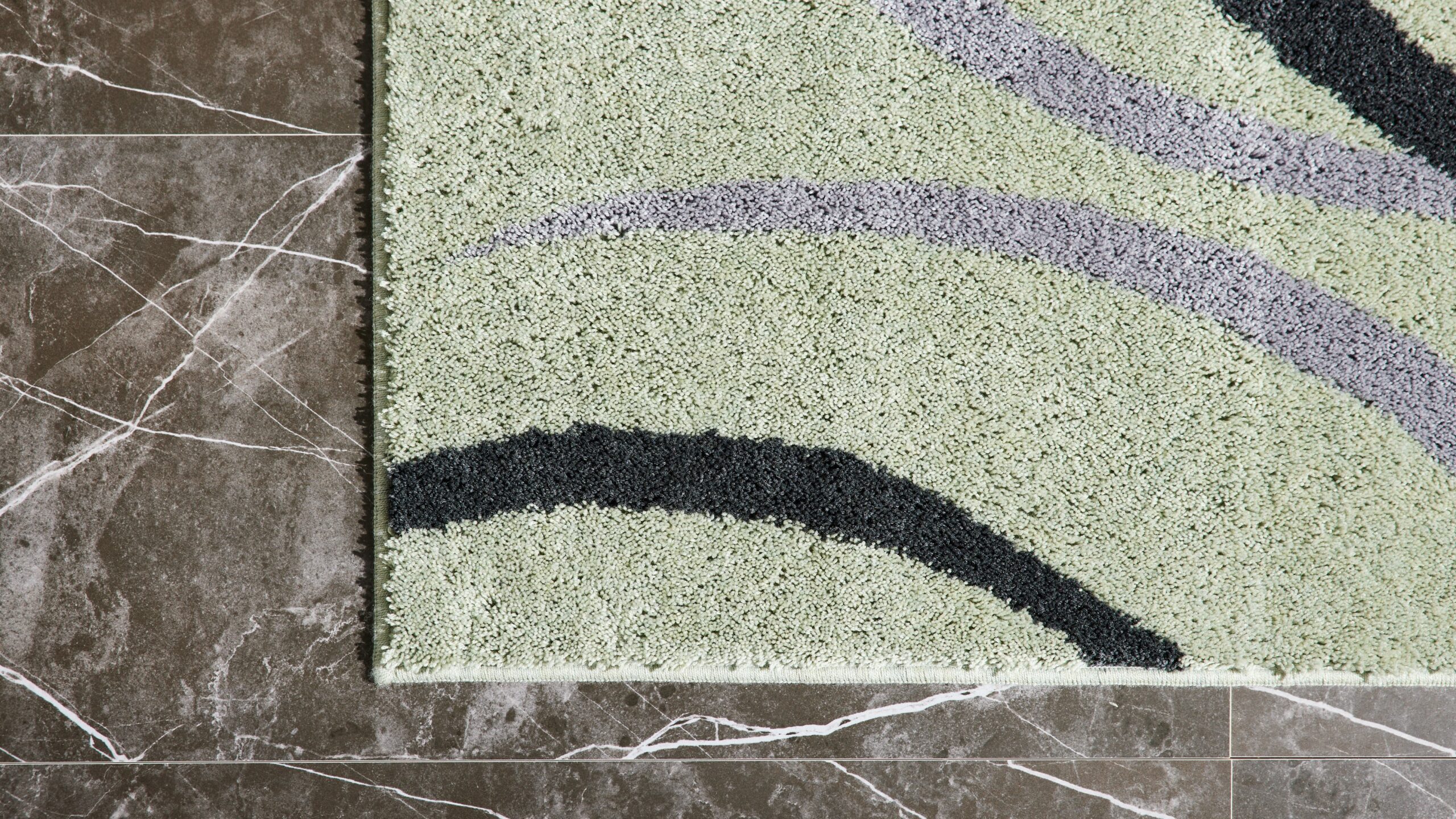 Interliving Badteppich IL-9111 ca. 60x90cm in Farbe jade