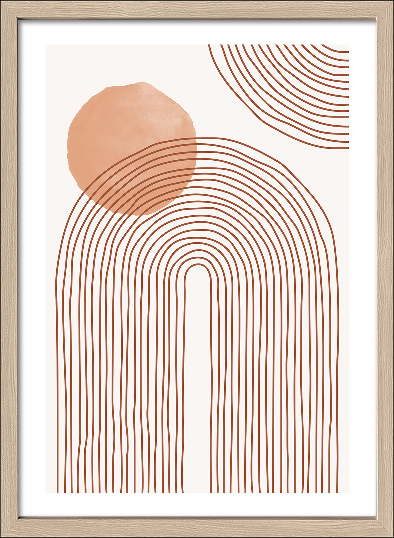 ProArt Framed-Art Scandic Living 55x75cm Shapes Of The Earth VI ProArt Framed-Art Scandic Living 55x75cm Shapes Of The Earth VI