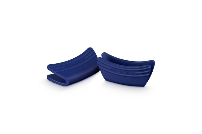 Le Creuset Silikon-Griffschutz 2er-Set in Farbe Azure Le Creuset Silikon-Griffschutz Azure 2er-Set