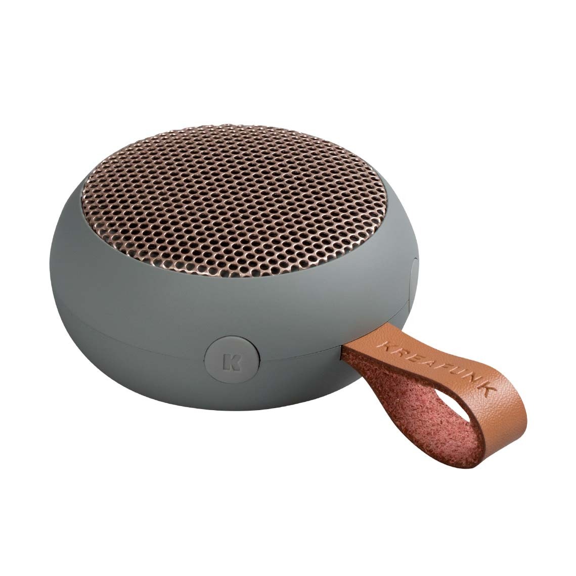 Kreafunk aGO II Bluetooth Lautsprecher in cool grey