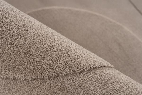 Webteppich FOCUS ca. 120x170cm in Farbe taupe Webteppich FOCUS ca. 120x170cm in Farbe taupe, towel, Badetuch, Textilstruktur, texturiertesgewebe, beige