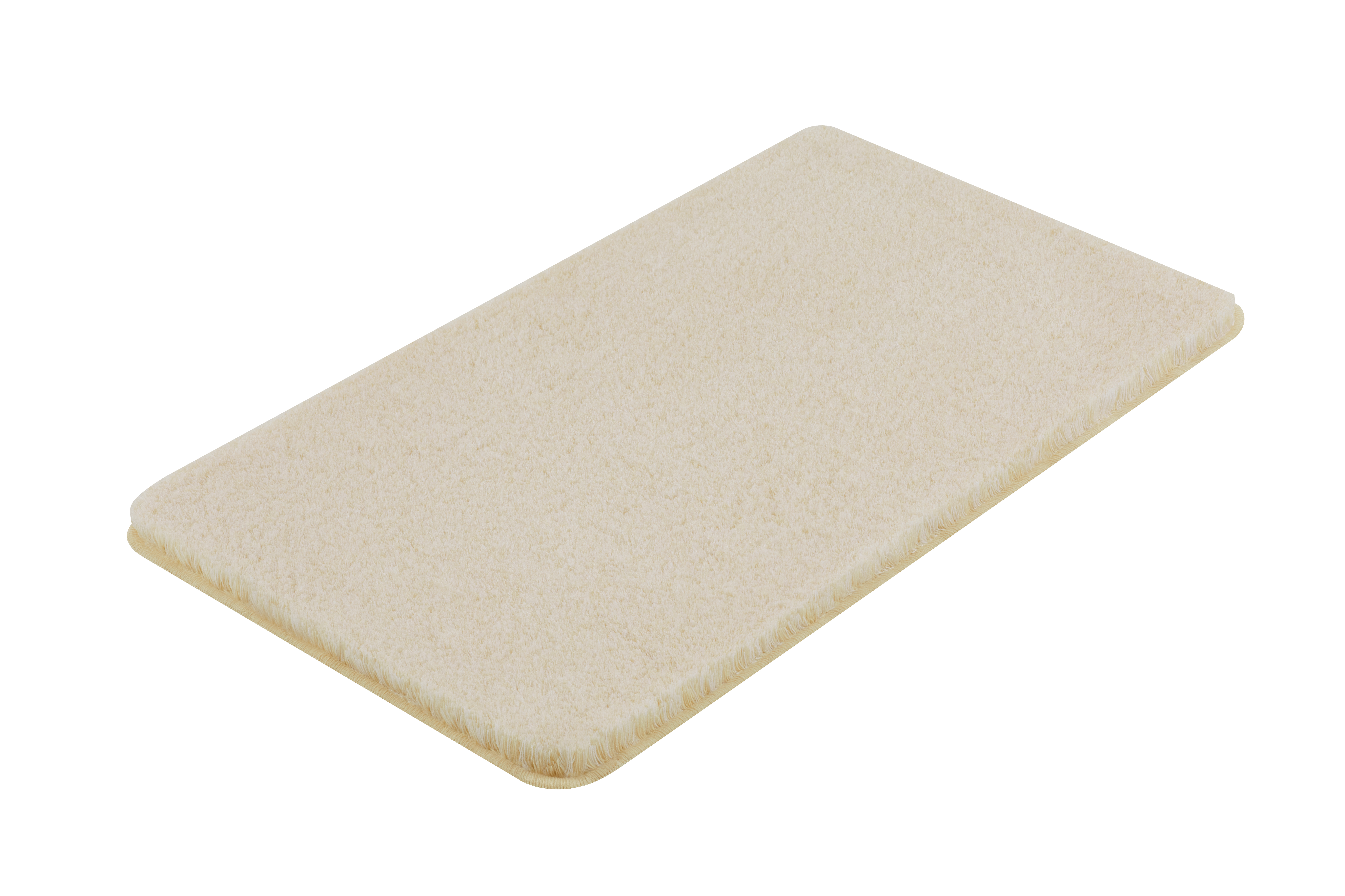 Kleine Wolke Badteppich RELAX ca. 60x100cm in Farbe Sandbeige