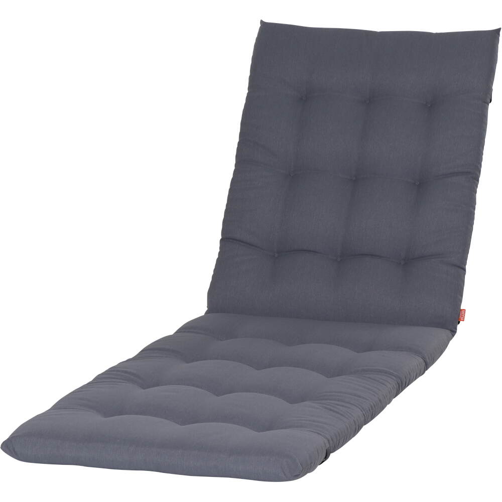 Gautzsch Liegenauflage ATRIA ca. 200x58x6 cm in Stoff grau