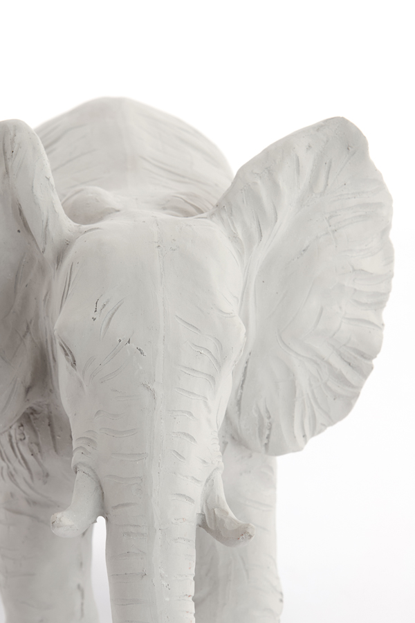 Light & Living Ornament ELEPHANT in Farbe cream