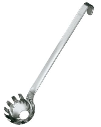 Rösle Spaghettiheber lang 29,5cm , Zange, Küchenwerkzeug, Nudelzange, Kochzange, Aluminium