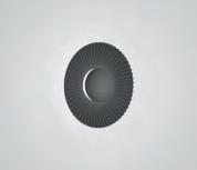 B-Leuchten Wandleuchte SHELLY in schwarz, Essen, Mahlzeit, Gericht, Porzellan, Töpferei