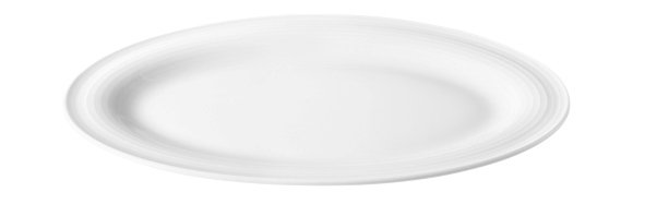 Seltmann Weiden Servierplatte schmal 25x18 cm Beat 3 weiß 