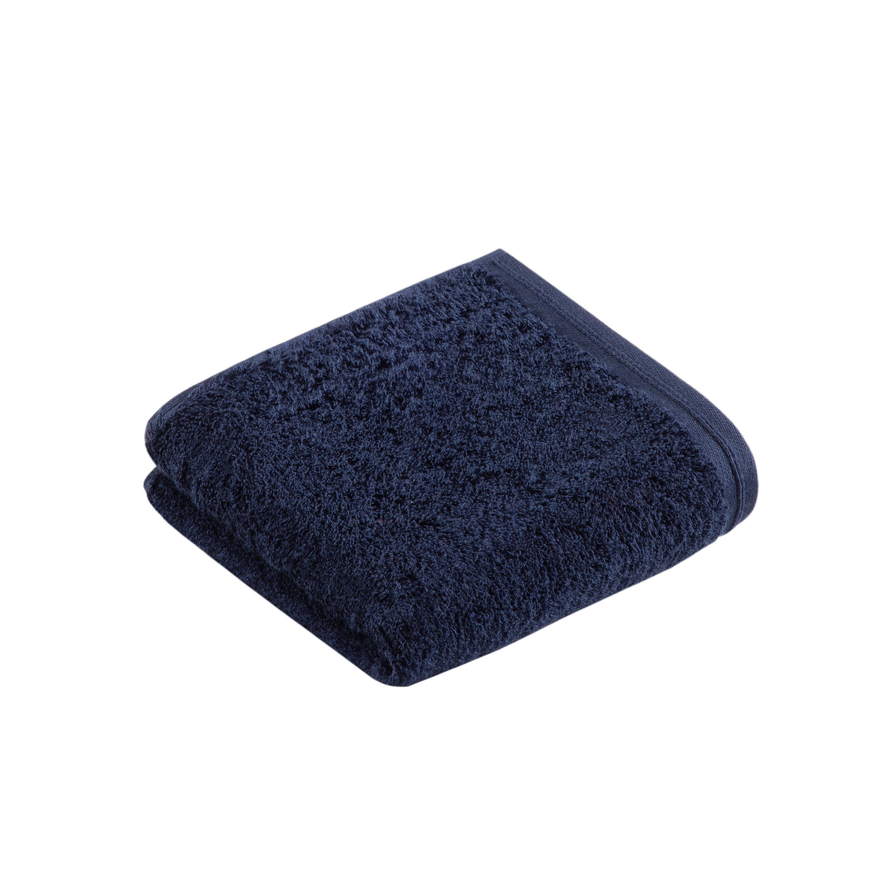Vossen Gästetuch Vegan Life ca. 40x40cm in Farbe marine blau Vossen Gästetuch Vegan Life ca. 40x40cm in Farbe marine blau
