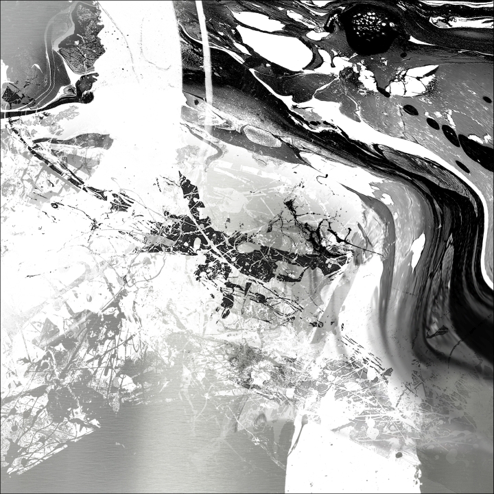 ProArt Alu-Art 50x50cm Abstract waves I ProArt Alu-Art 50x50cm Abstract waves I